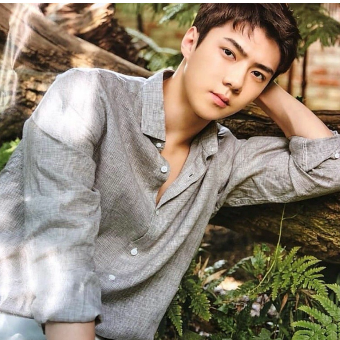 세훈 (EXO)의 비하인드 컷
