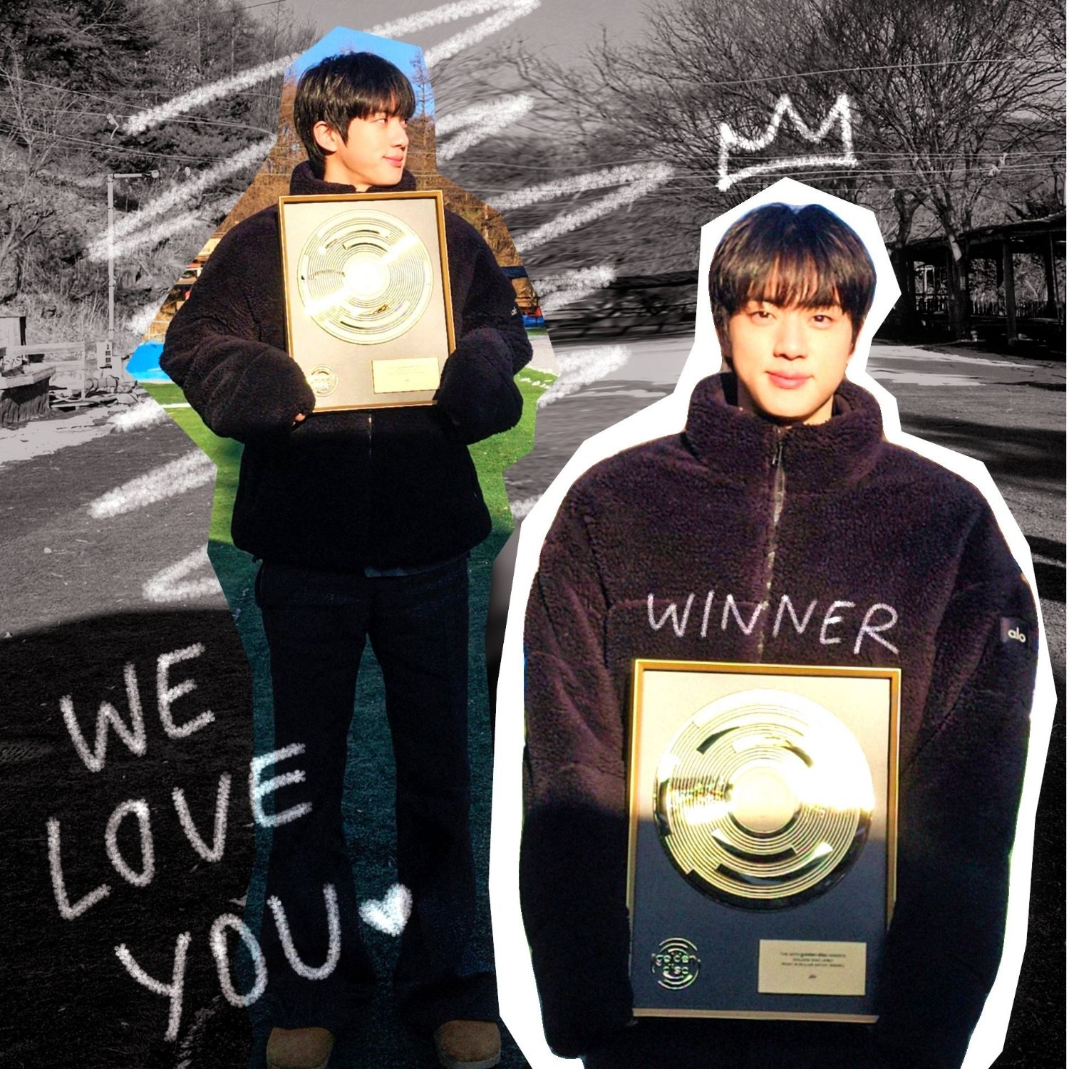 Latest photo of Jin (BTS)