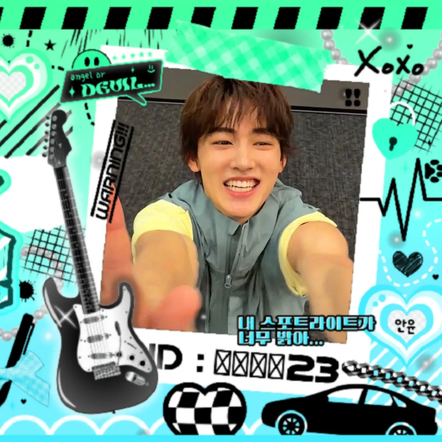 Recent activity shot of Seonghyeon (CORTIS)
