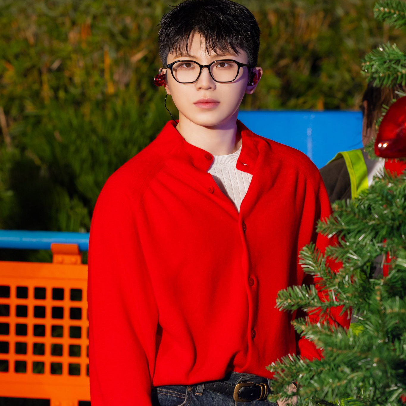 Recent activity shot of Woozi (SEVENTEEN)