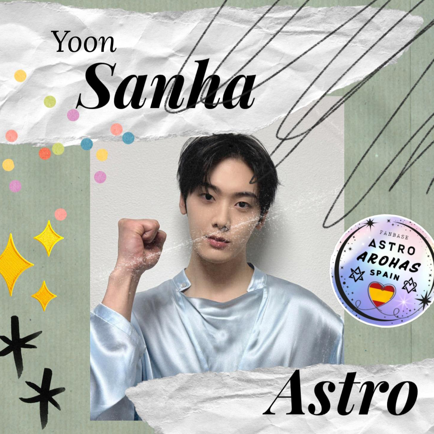 A moment captured by ASTRO's fan