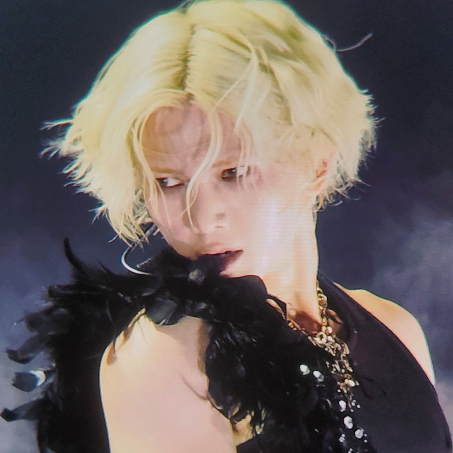 Recent activity shot of Yeosang (ATEEZ)