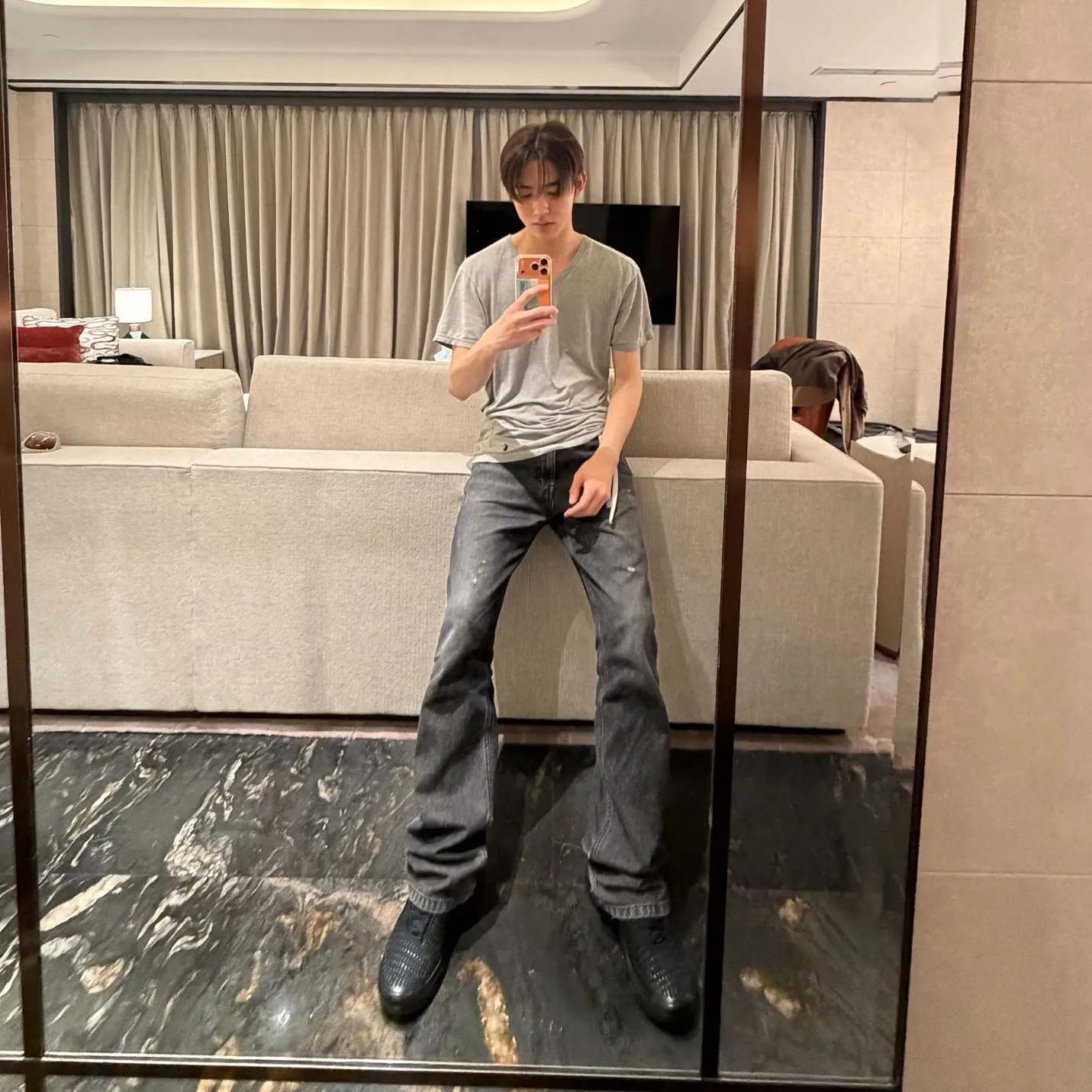 A moment captured by Seonghyeon (CORTIS)'s fan