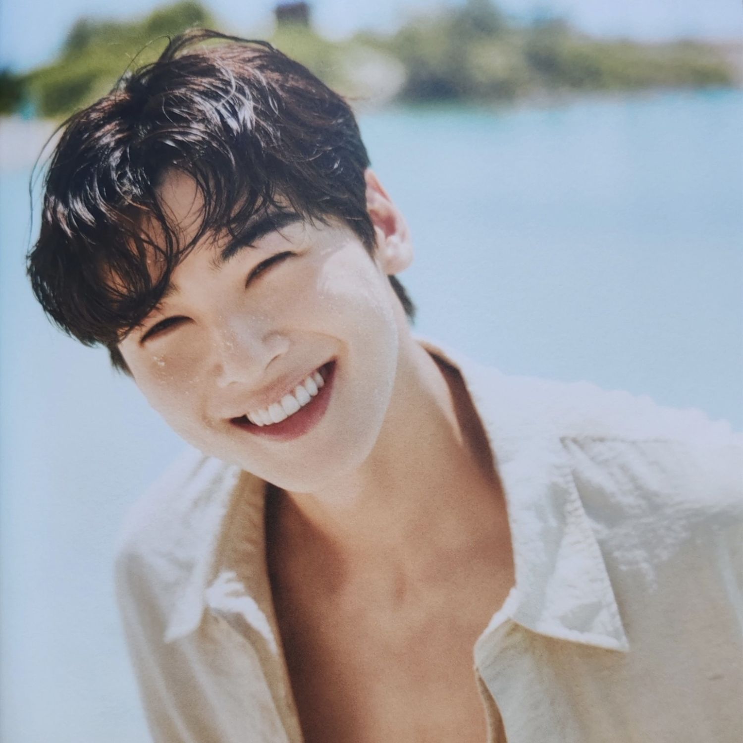 A moment captured by Eunwoo (ASTRO)'s fan