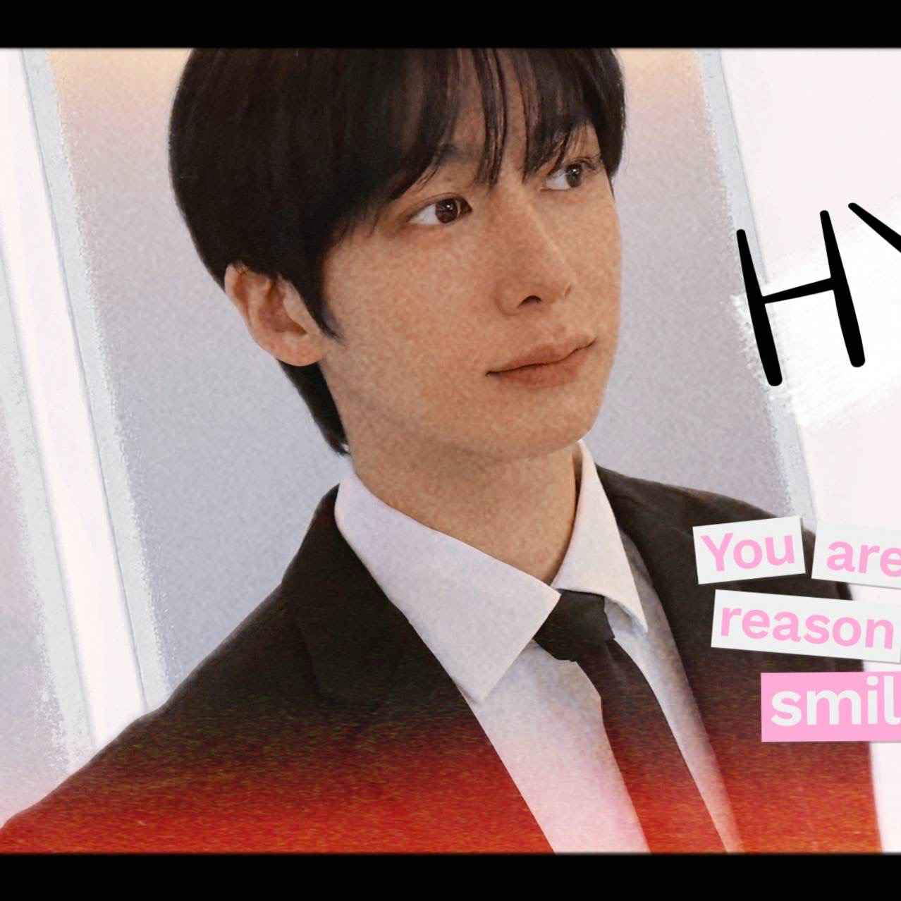 Behind-the-scenes cut of Hyungwon (MONSTA X)