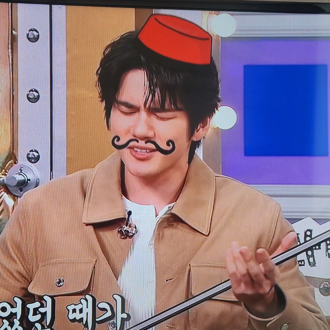 옹성우의 비하인드 컷