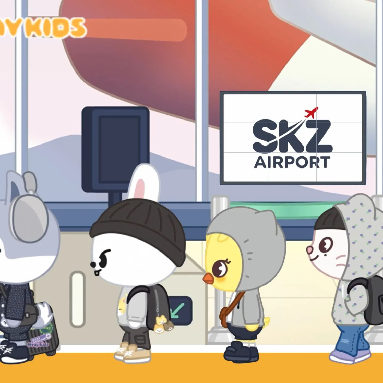 Recent activity shot of Seungmin (Stray Kids)