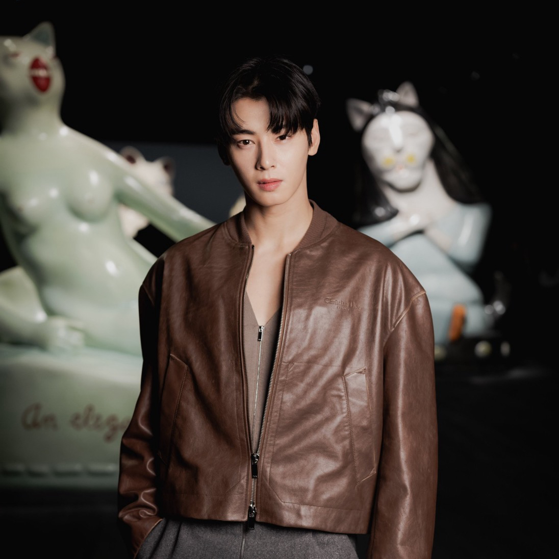 Recent activity shot of Eunwoo (ASTRO)