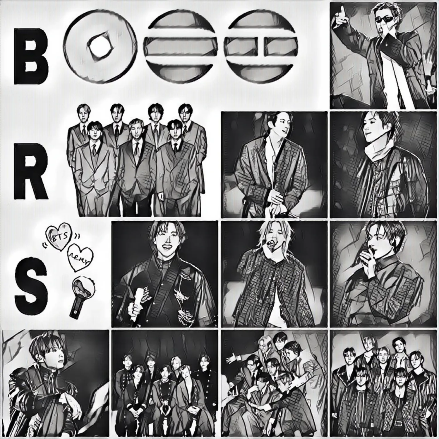 A moment captured by BTS's fan