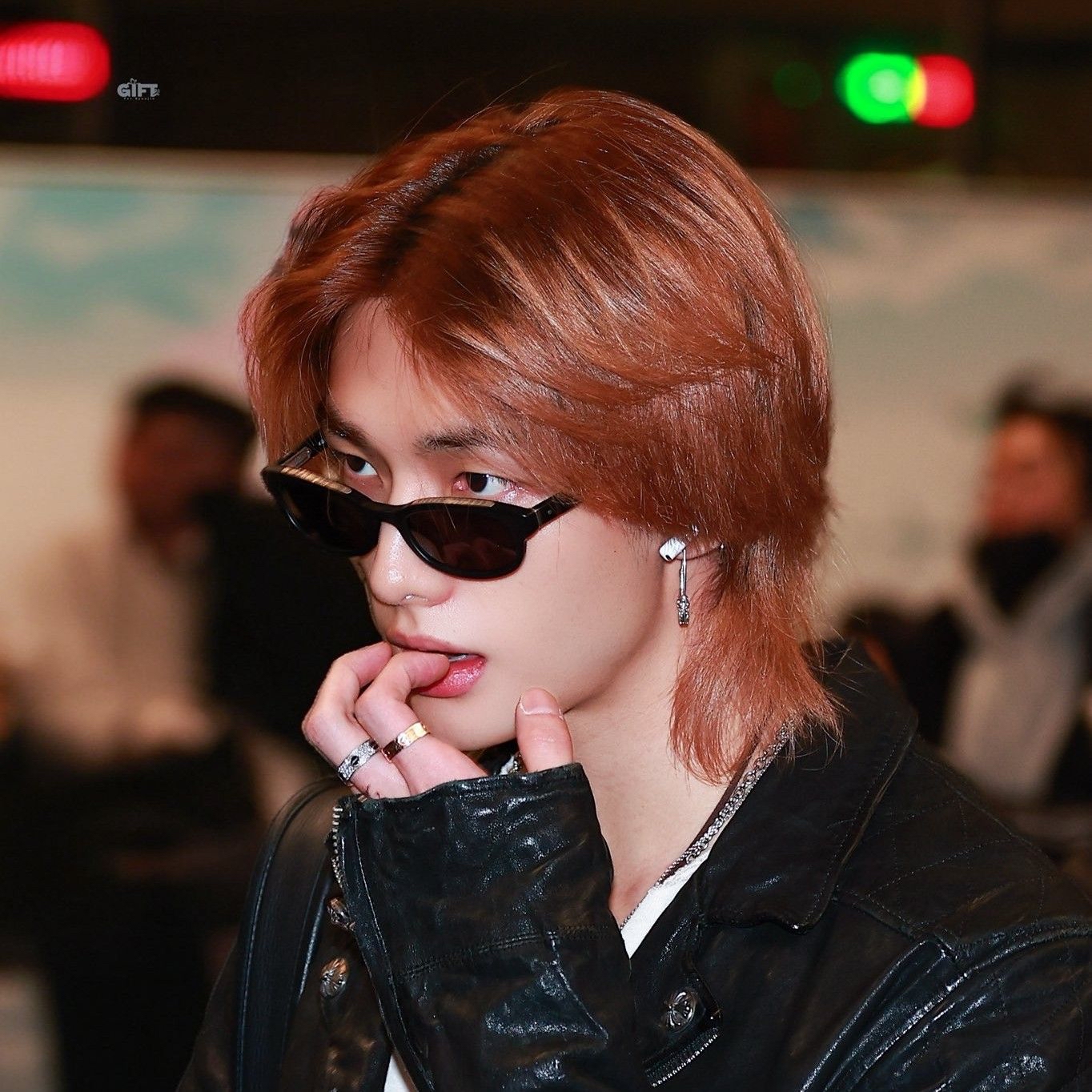 Recent activity shot of Hyunjin (Stray Kids)