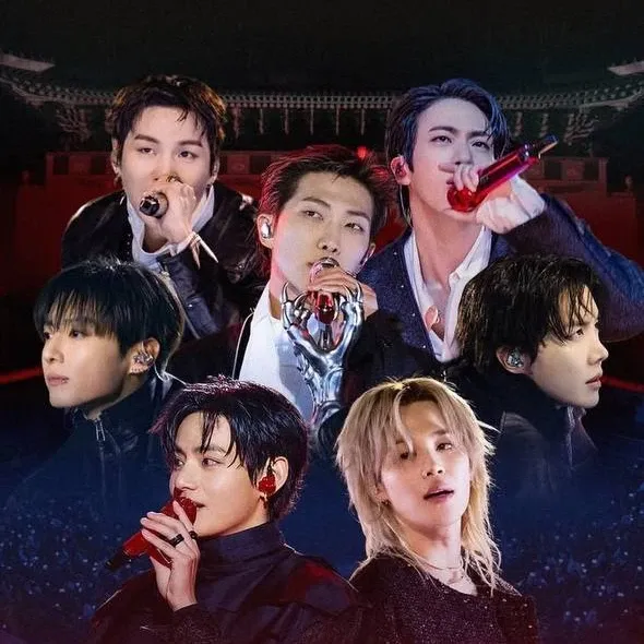 A moment captured by BTS's fan