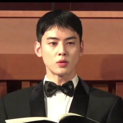 Recent activity shot of Eunwoo (ASTRO)