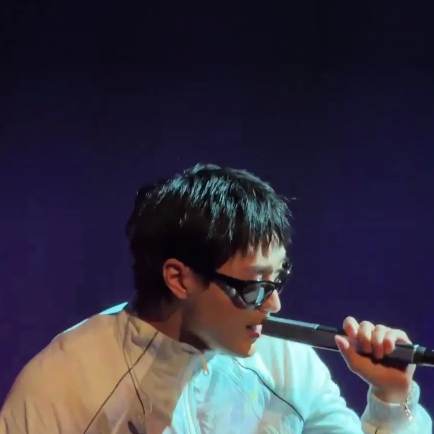 A moment captured by WOODZ's fan