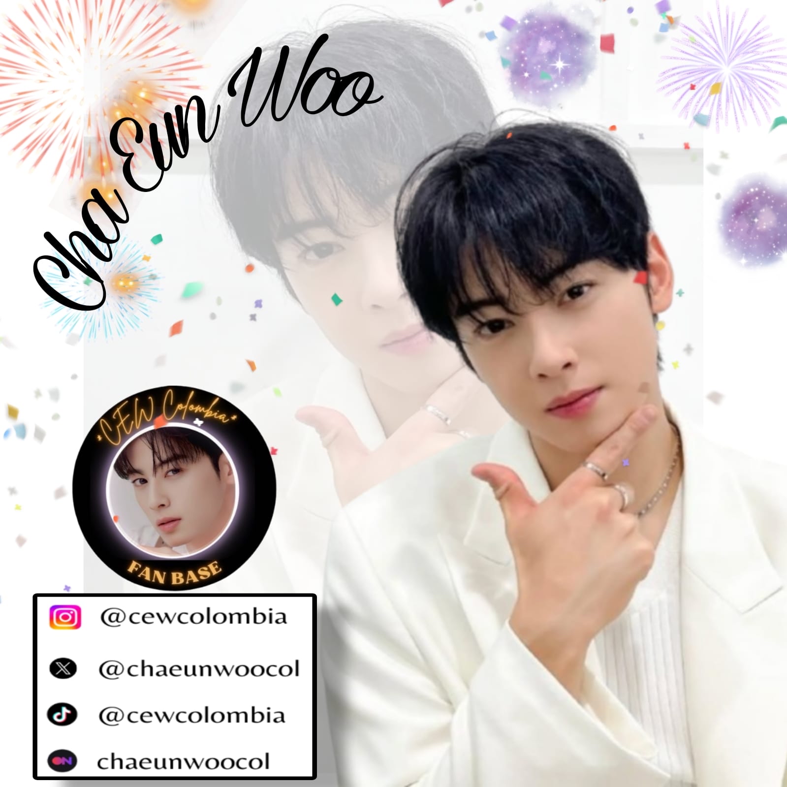 Recent activity shot of Eunwoo (ASTRO)