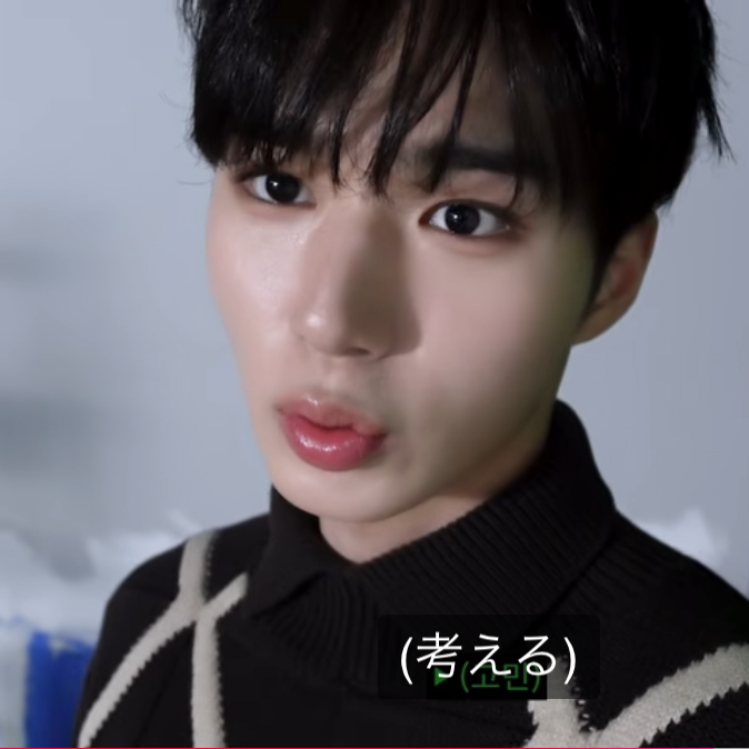 Behind-the-scenes cut of Kim Junseo (ALPHA DRIVE ONE)