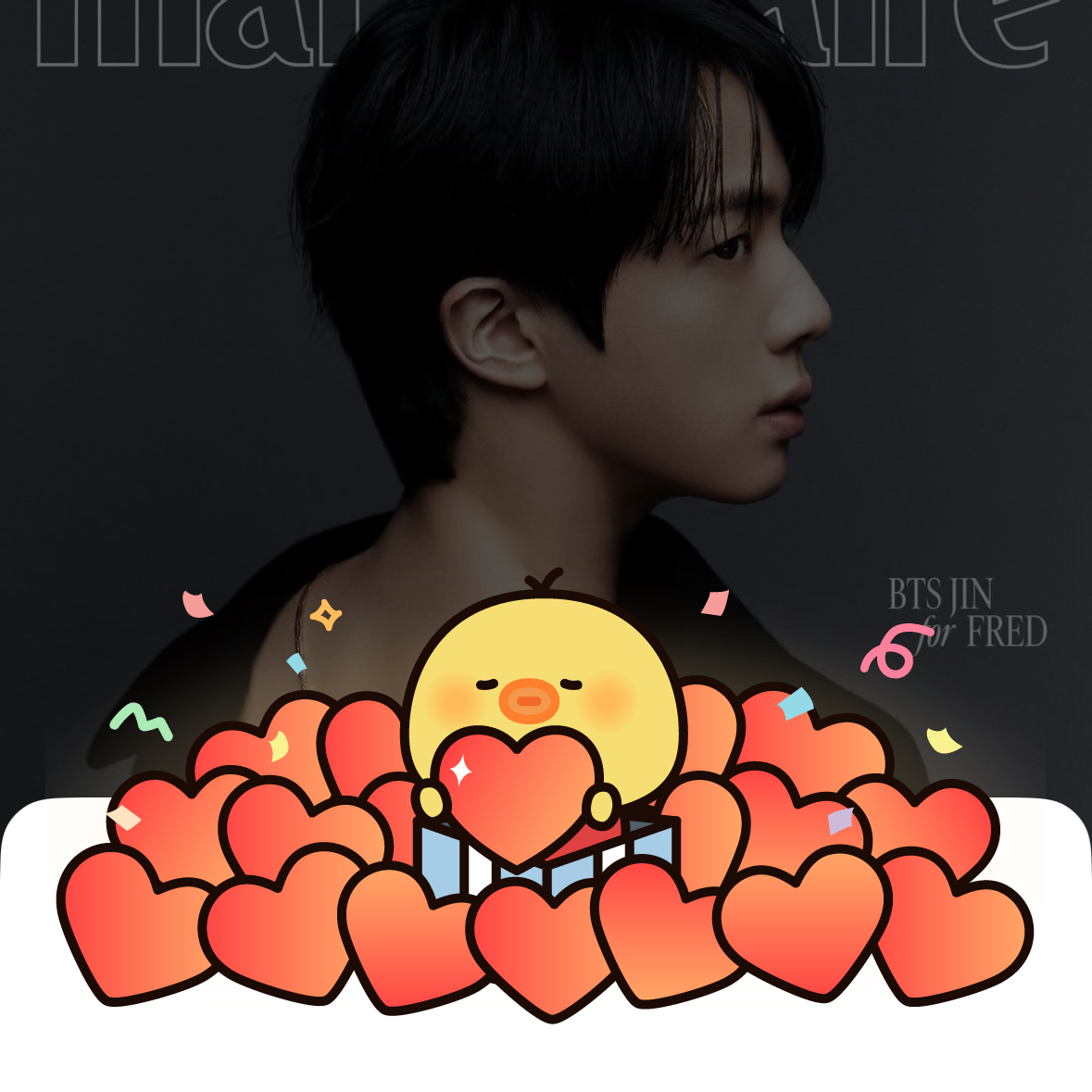 ジン (BTS)の舞台裏ショット