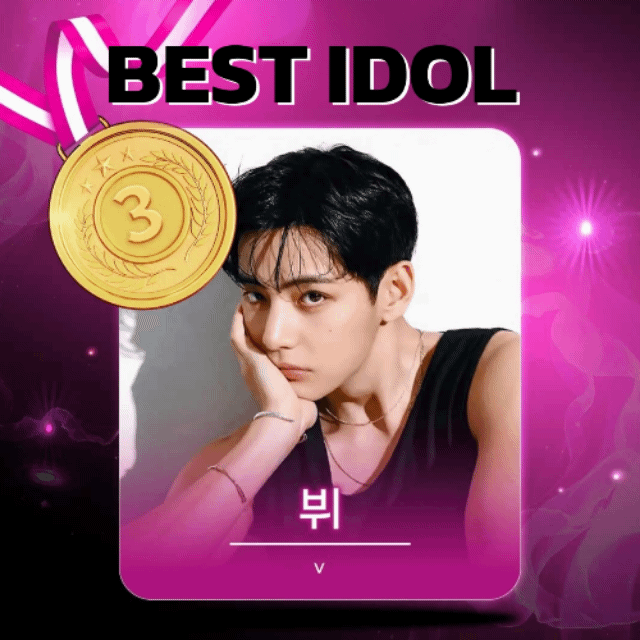 Recent activity shot of V (BTS)