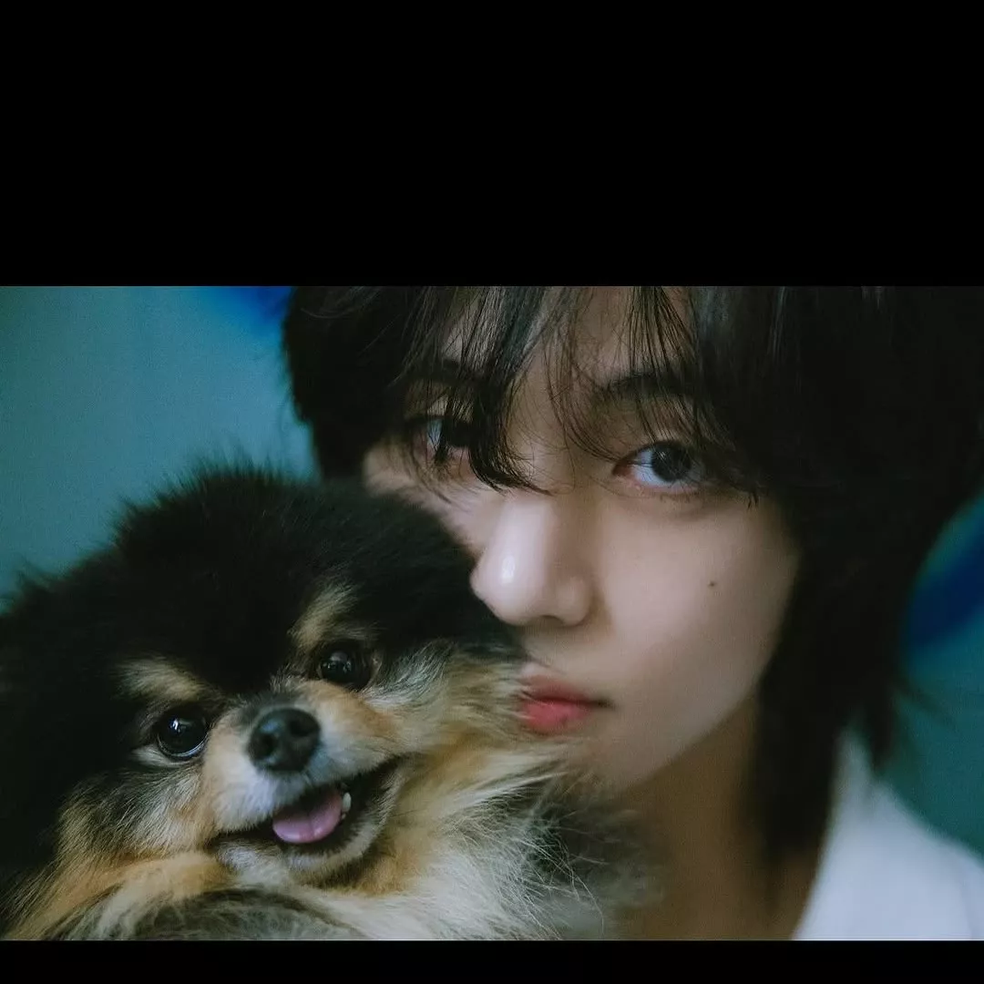 Foto aktivitas terbaru V (BTS)