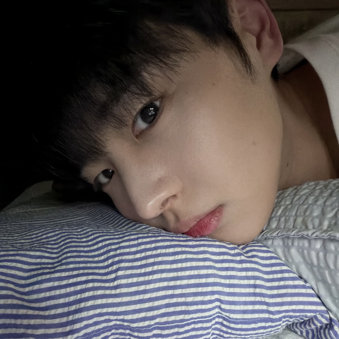 A moment captured by Choi Byungchan's fan