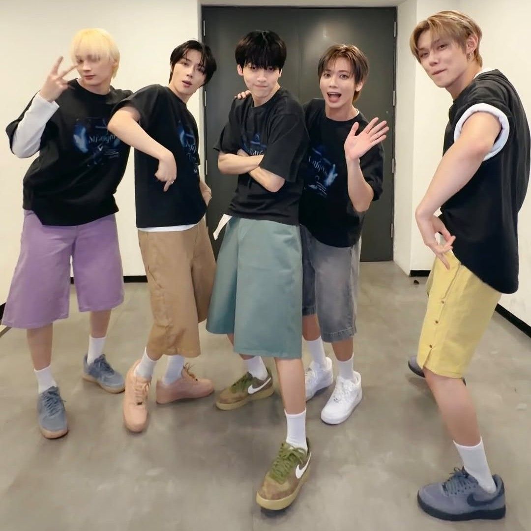 A moment captured by TOMORROW X TOGETHER's fan