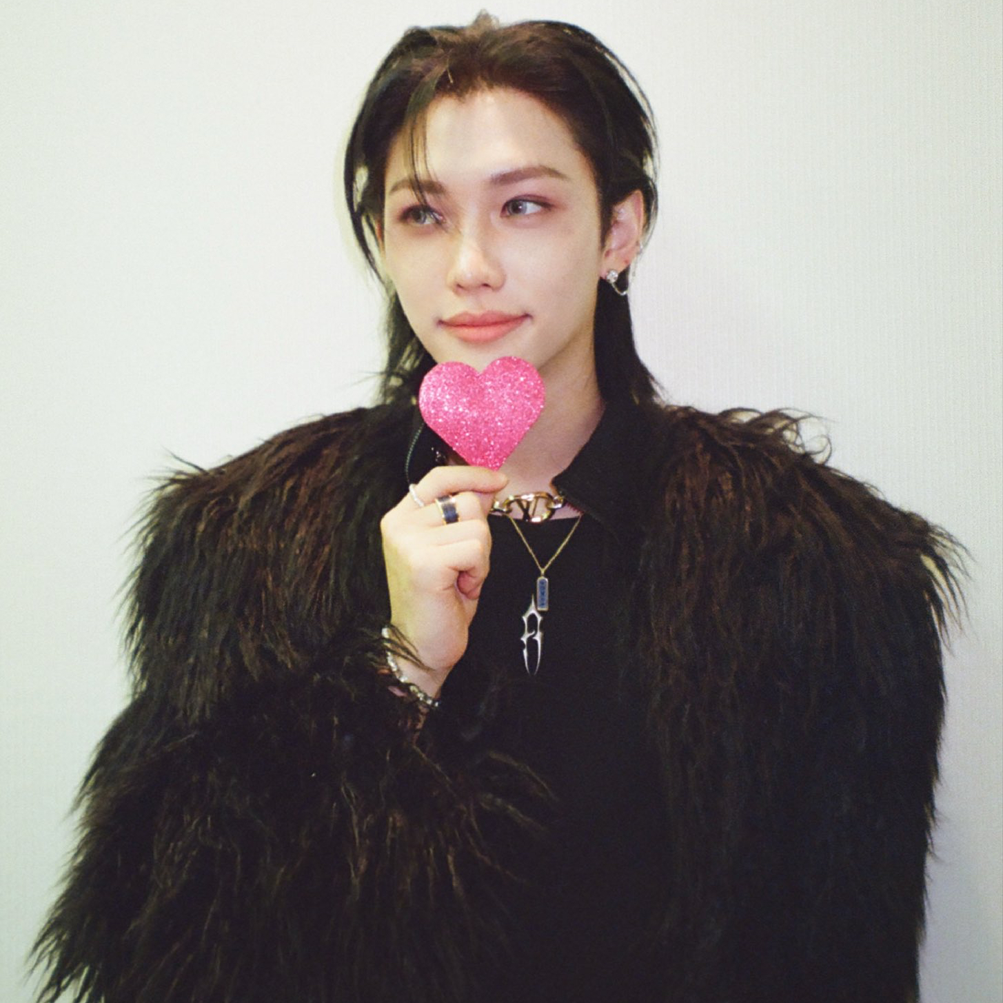 A moment captured by Felix (Stray Kids)'s fan