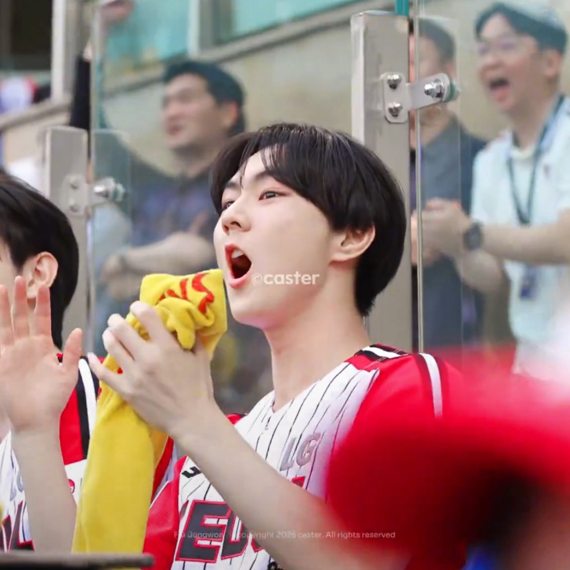 A moment captured by Jungwon (ENHYPEN)'s fan