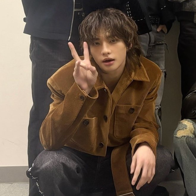 Latest photo of Hyunjin (Stray Kids)