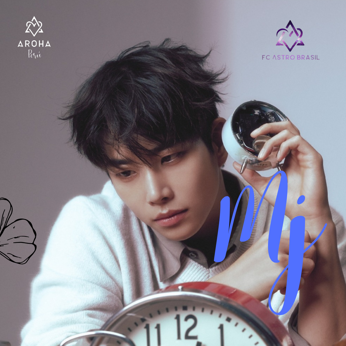 A moment captured by MJ (ASTRO)'s fan