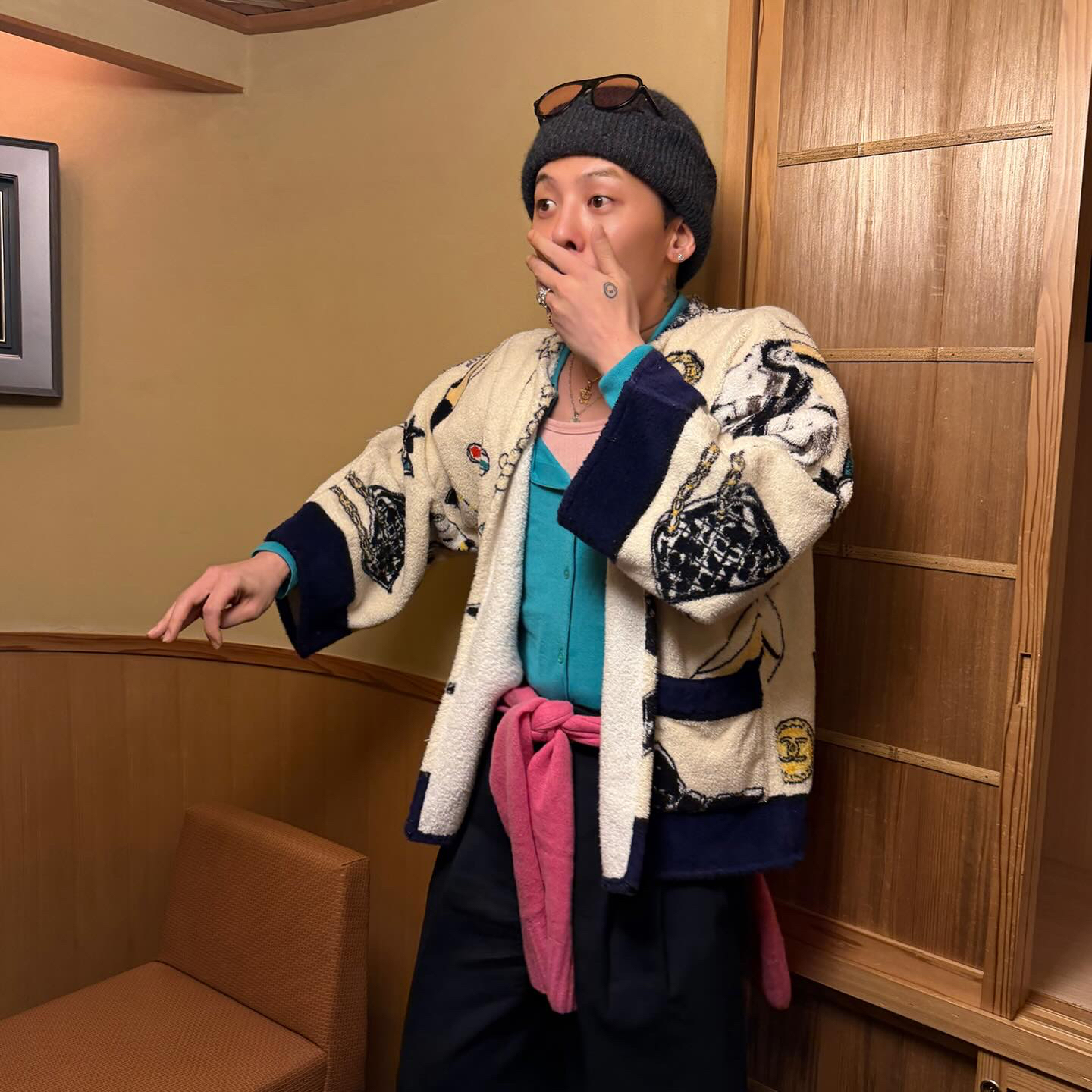 Recent activity shot of G-DRAGON (BIGBANG)