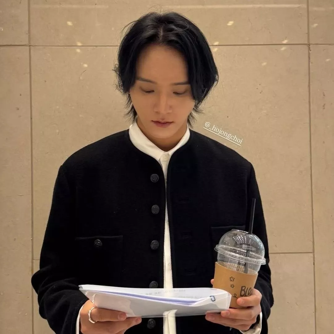 Behind-the-scenes cut of Lee Sangwon (ALPHA DRIVE ONE)