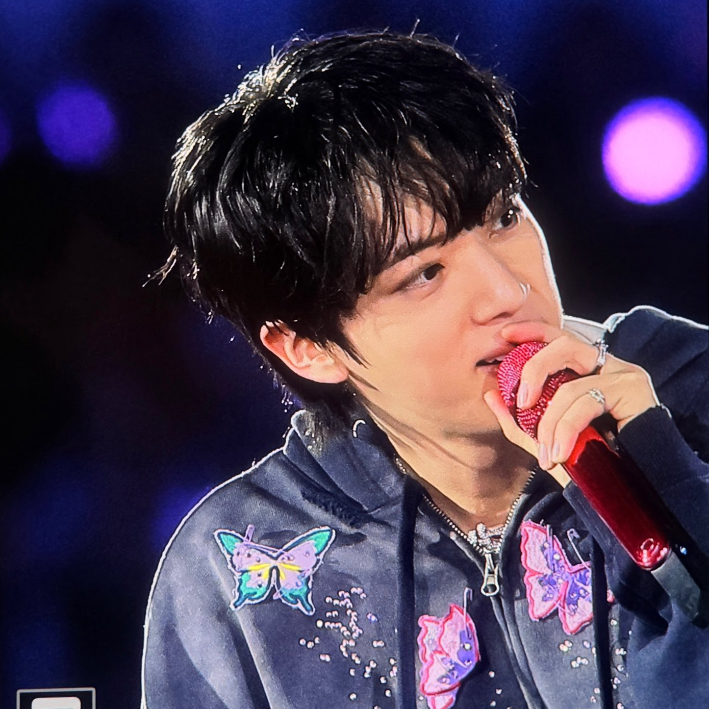 Recent activity shot of Jin (BTS)