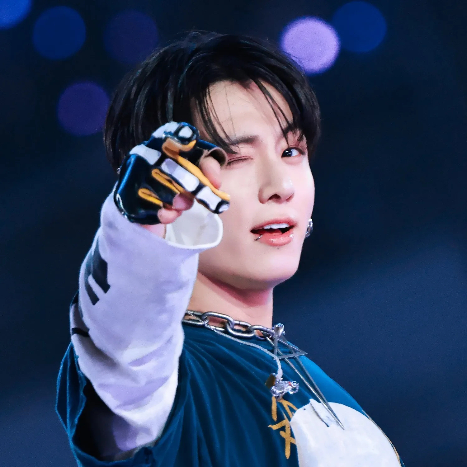A moment captured by Jungkook (BTS)'s fan