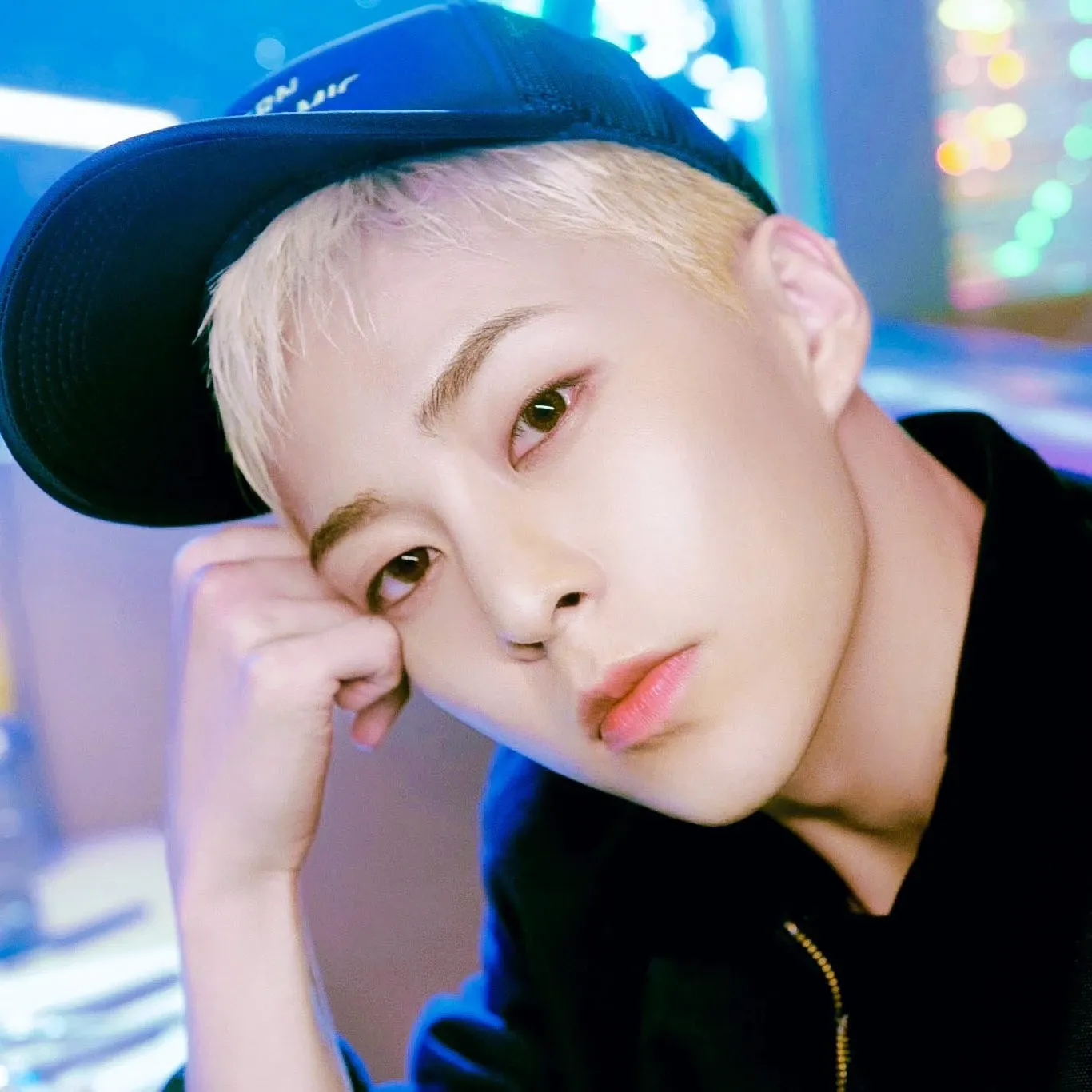 Recent activity shot of Xiumin (EXO)