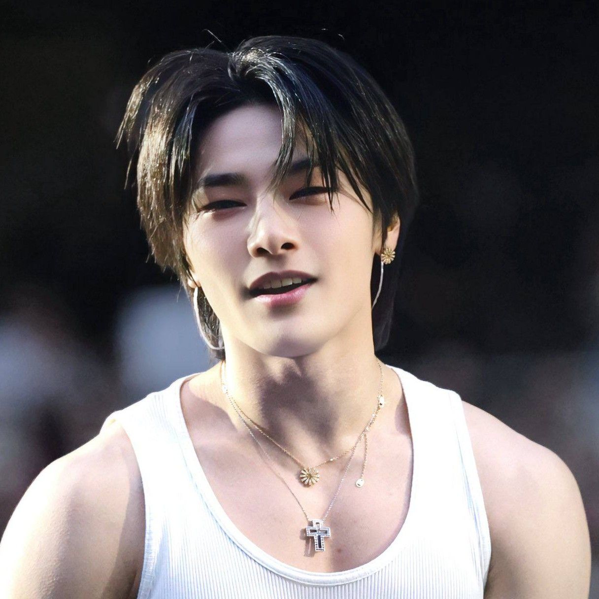 A moment captured by I.N (Stray Kids)'s fan