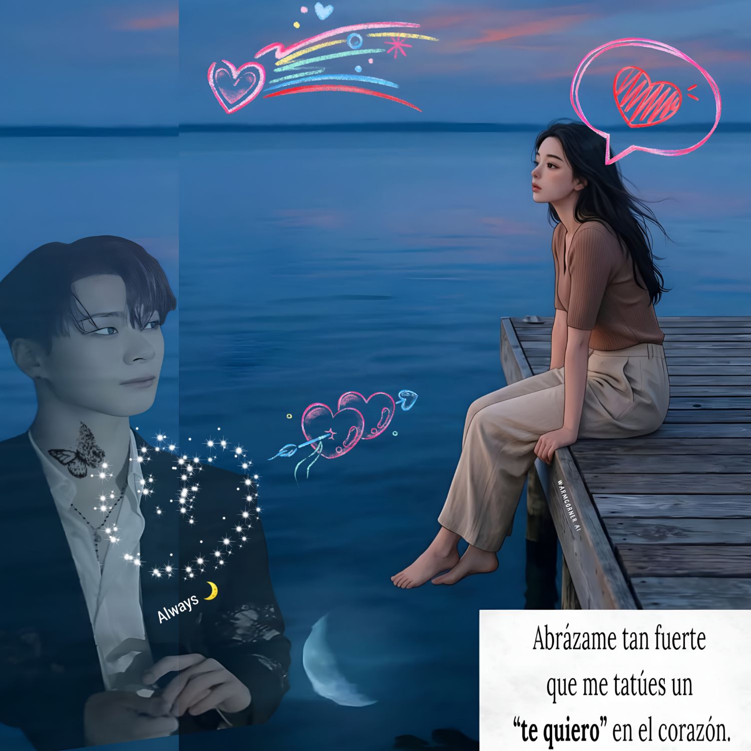 A moment captured by Moonbin (ASTRO)'s fan