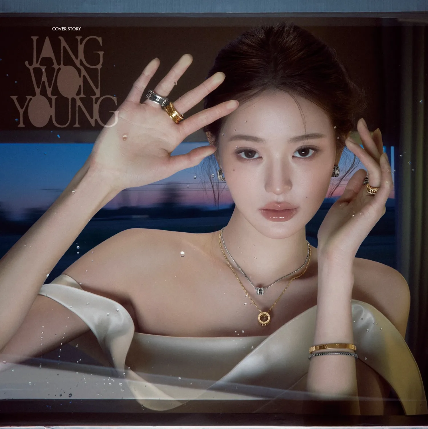 Behind-the-scenes cut of Jang Wonyoung (IVE)