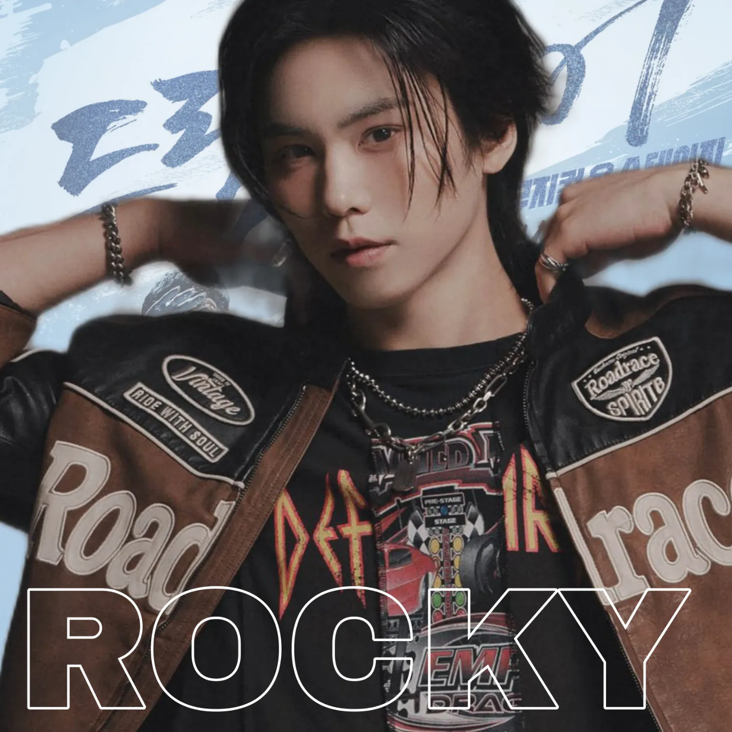 A moment captured by Rocky's fan