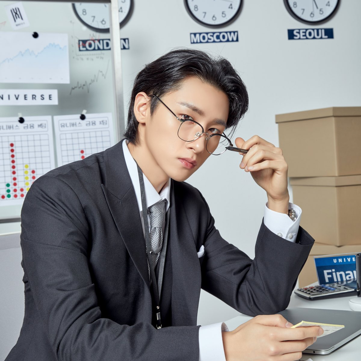 Recent activity shot of I.M (MONSTA X)