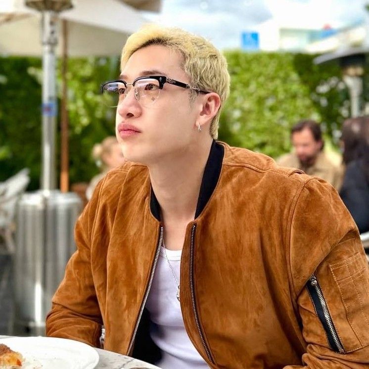 Recent activity shot of Bang Chan (Stray Kids)