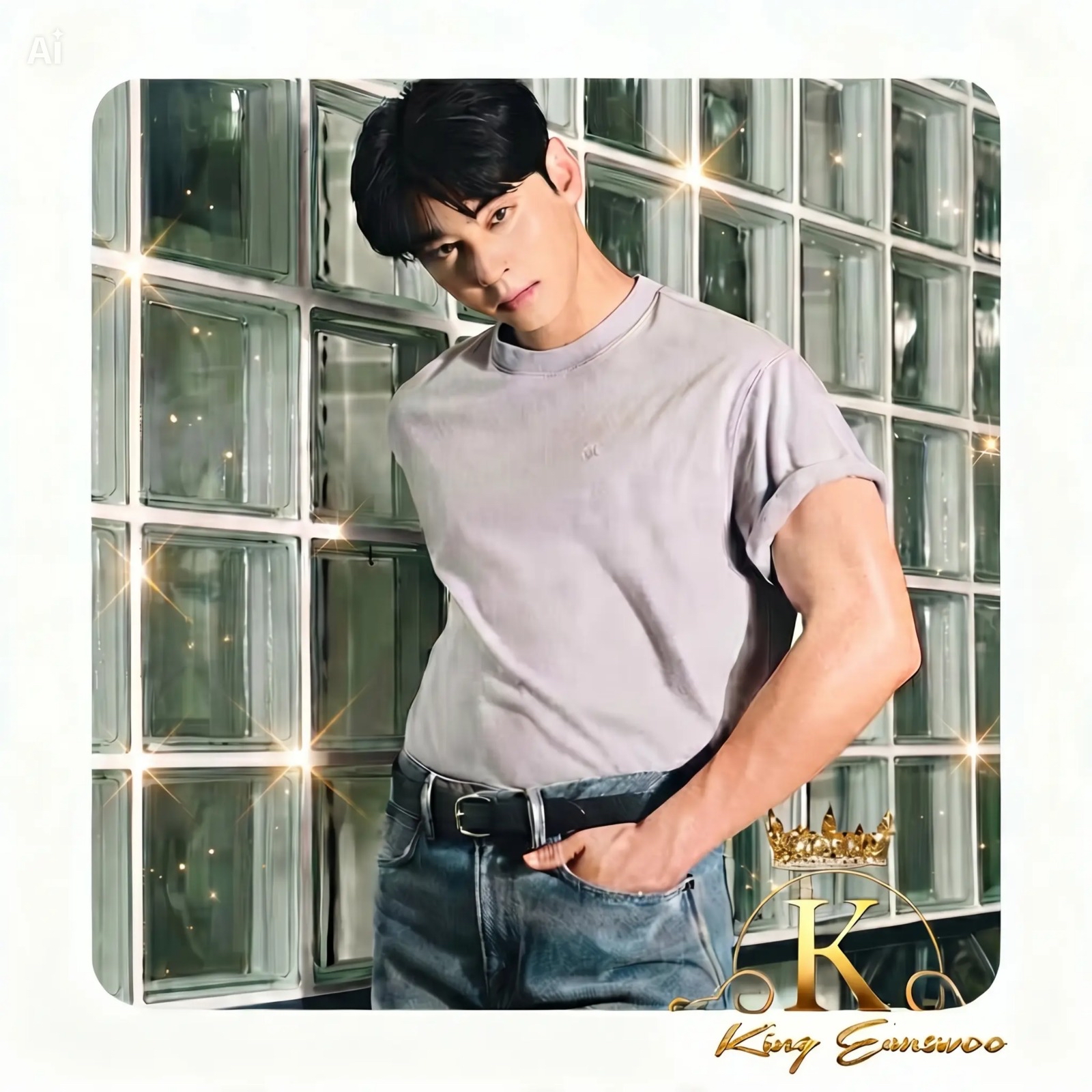 Recent activity shot of Eunwoo (ASTRO)