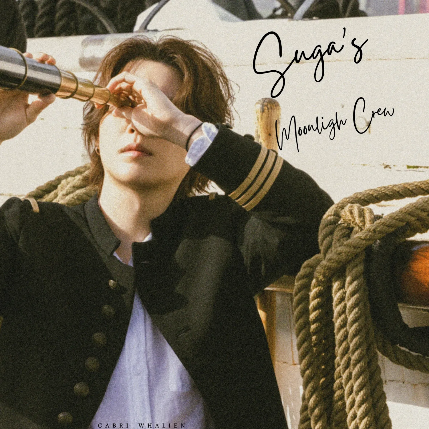 Recent activity shot of SUGA (BTS)