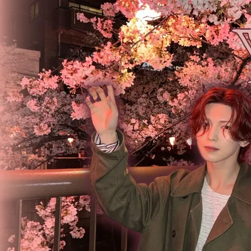Recent activity shot of Yeosang (ATEEZ)