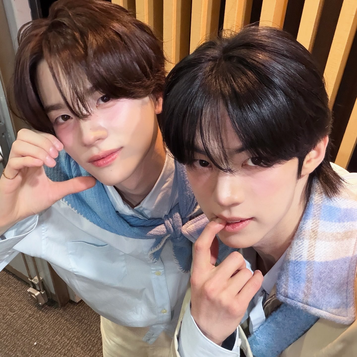 A moment captured by Shinyu (TWS)'s fan