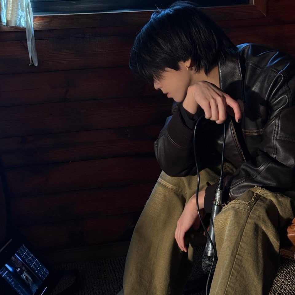 A moment captured by HAN (Stray Kids)'s fan