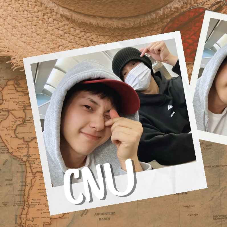 Recent activity shot of CNU (B1A4)