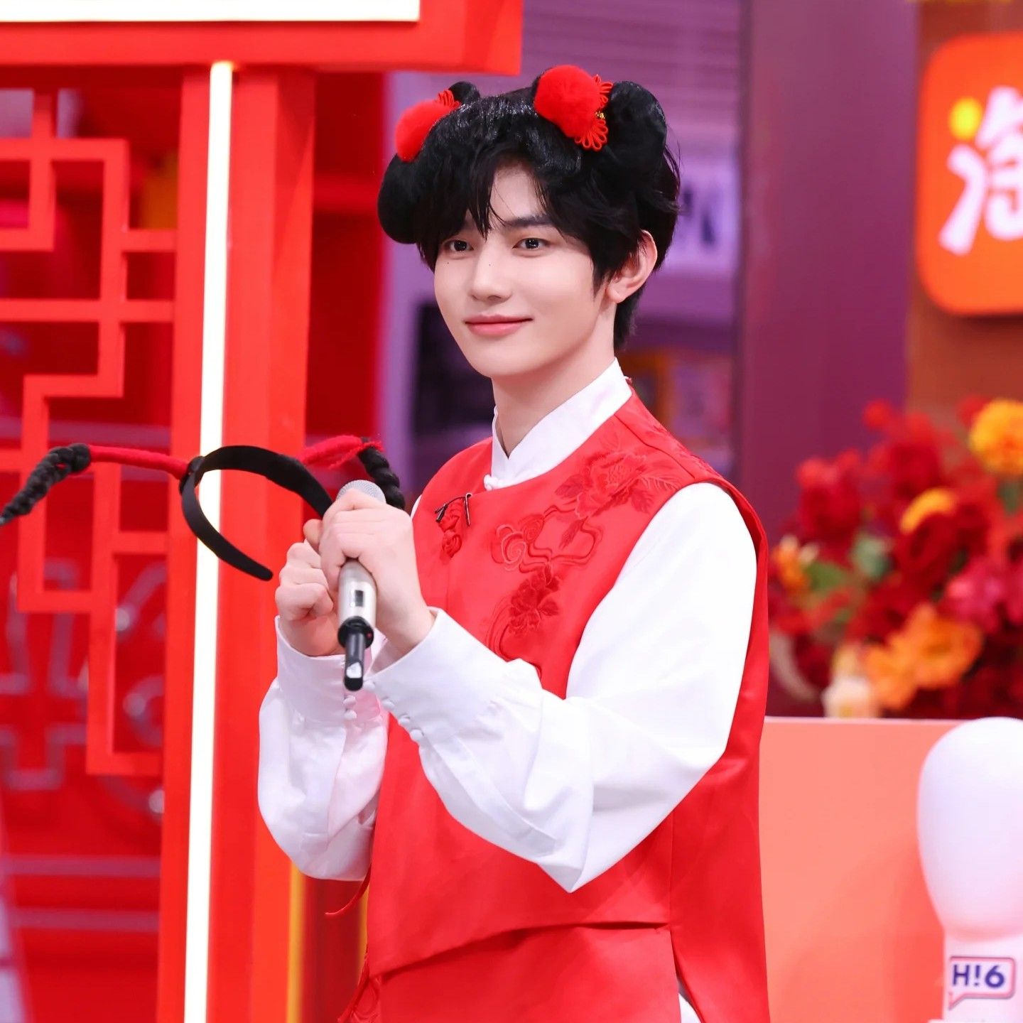 Recent activity shot of Zhang Hao (ZEROBASEONE)