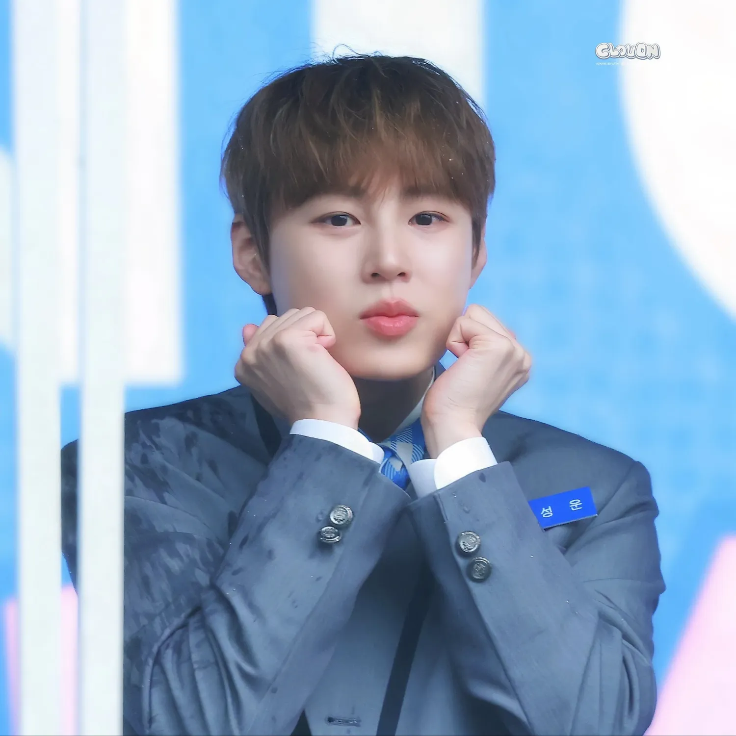 Behind-the-scenes cut of Ha Sungwoon