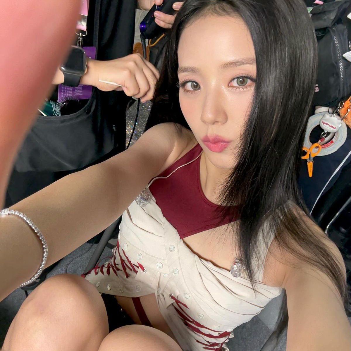 Potret di balik layar Jisoo (BLACKPINK)