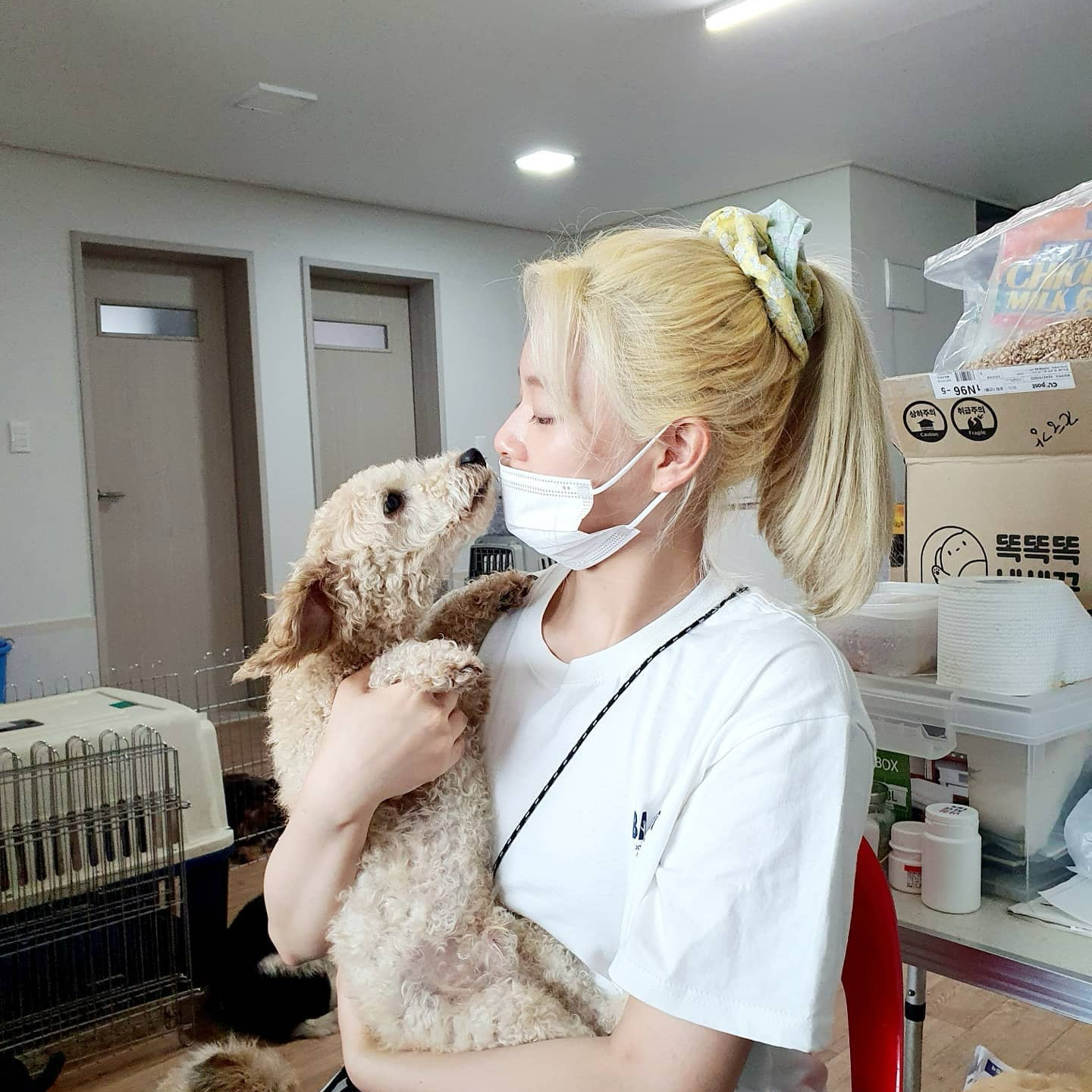 A moment captured by Jeongyeon (TWICE)'s fan