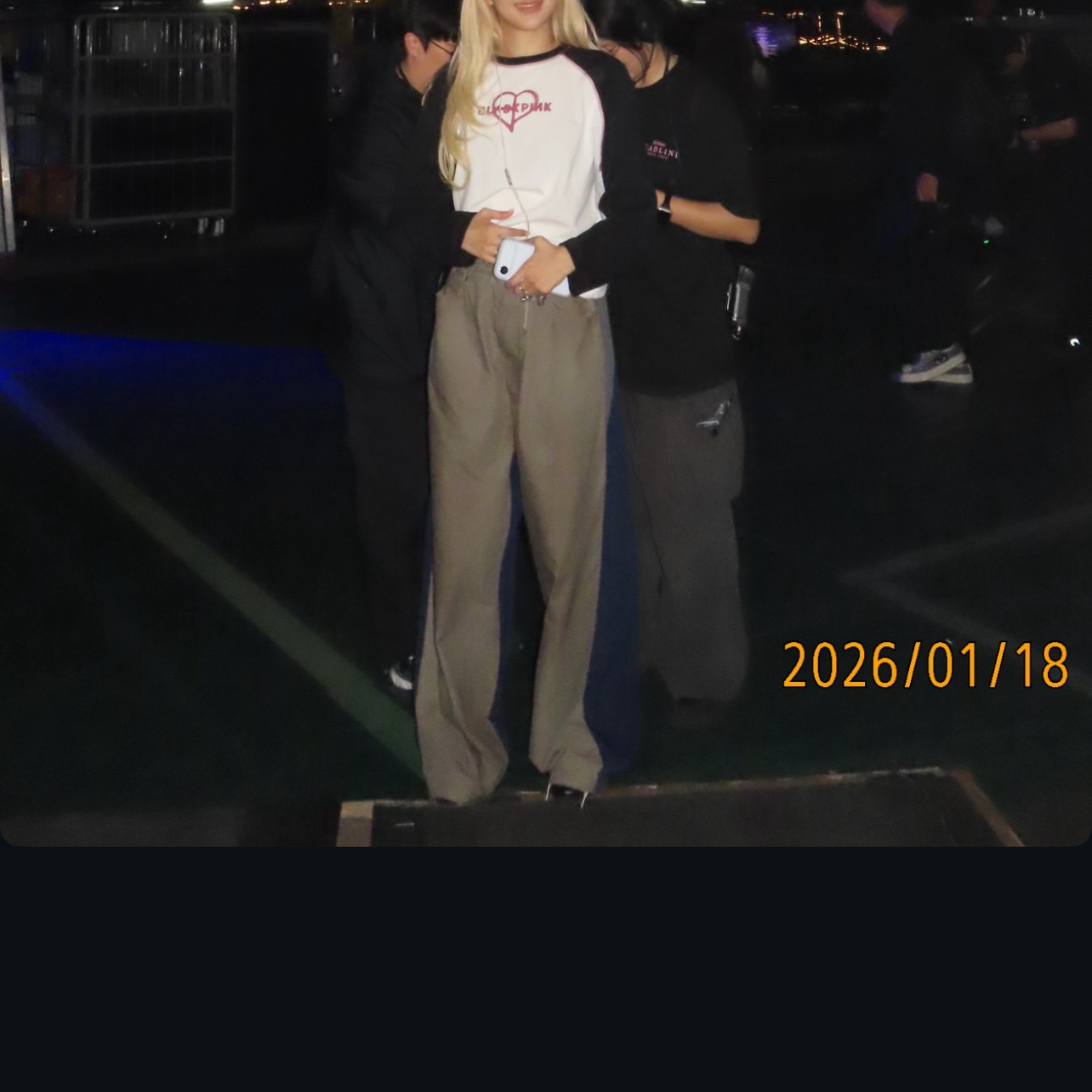 Recent activity shot of BLACKPINK